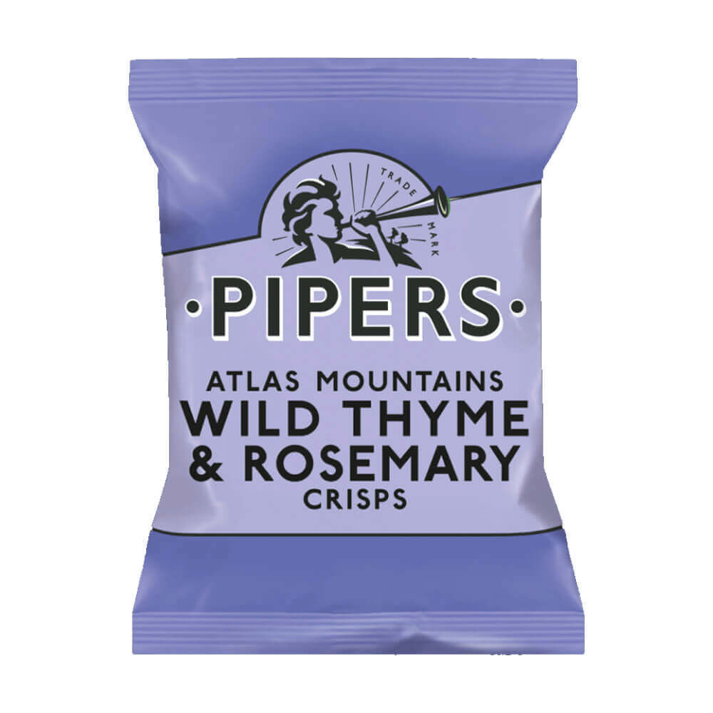 Pipers Altas Mountains Wild Thyme & Rosemary Crisps 40g